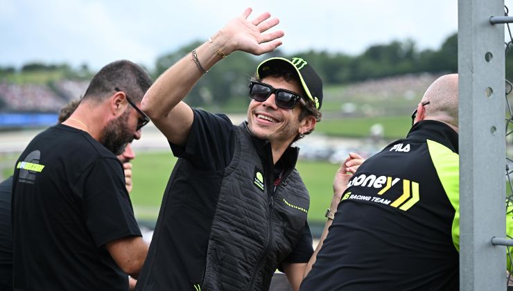 Valentino Rossi bambina compagna 